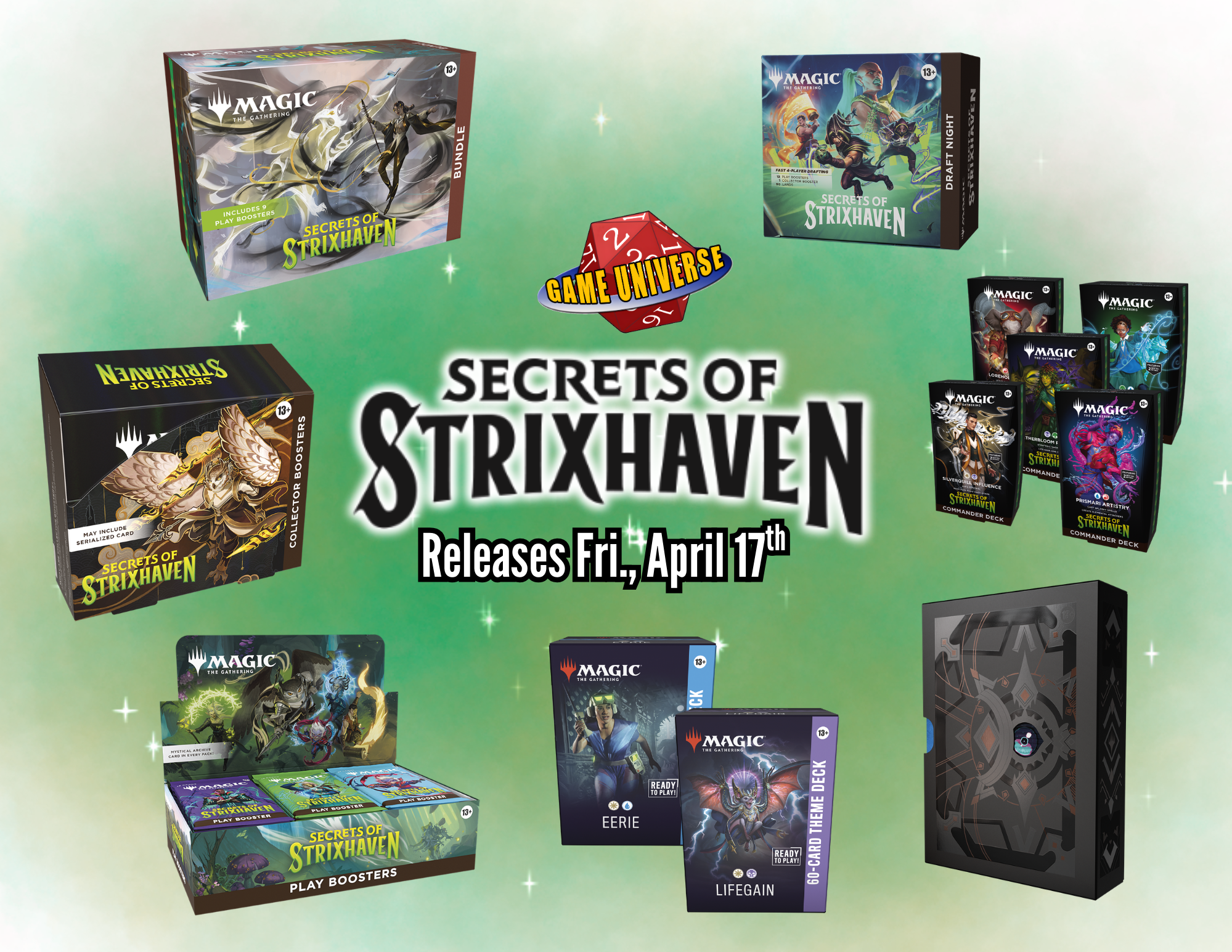 MTG - Secrets of Strixhaven Product — Game Universe